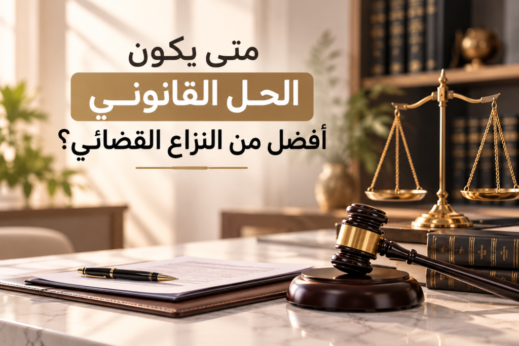 نزاع قضائي